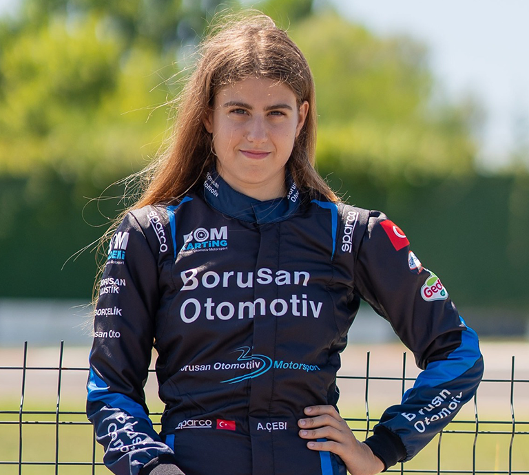 Öğrencimiz Ayşe Çebi, Türkiye Karting Şampiyonası'nda